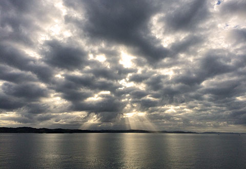 Auckland clouds