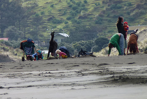 Bethells Beach surf lesson