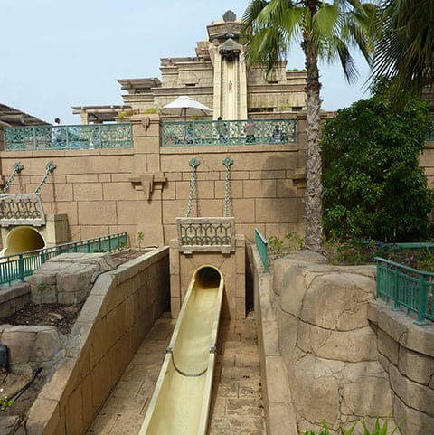 Aquaventure water slide