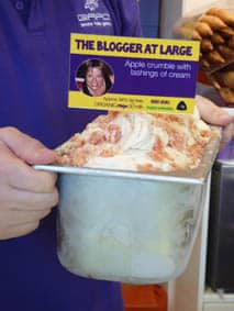 Blogger at Large gelato