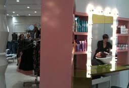 A quick hair do then a shop