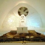 Chilling out in an Ice Hotel