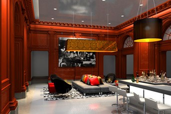 Le Meridien lobby