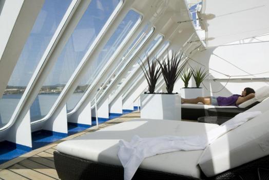 Oasis lounge Watch the world go by from the Oasis