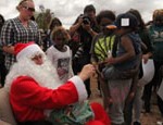 All Aboard! Jessica Mauboy entertains in the Aussie outback