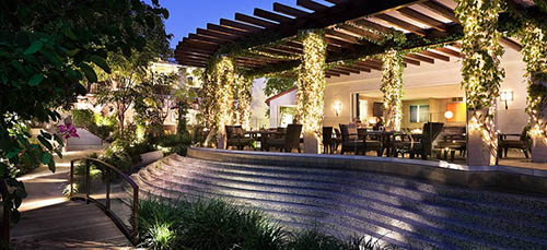 Sunset Marquis Cavatina restaurant