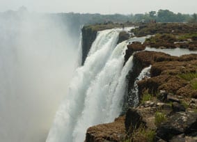 Vic Falls Tourists