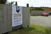 Visit Zion Wildlife Gardens – if you can find it!