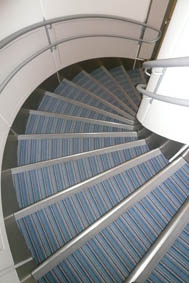 a380-stairwell A380 stairwell. Your onboard gym!