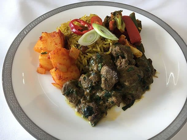 Singapore Airlines biryani