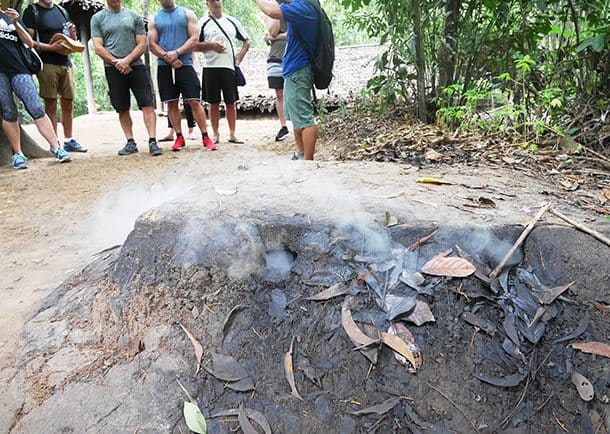 Cu Chi Tunnel kitchen