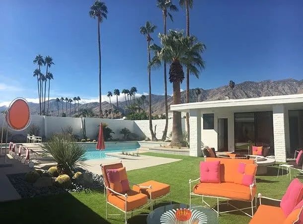 mid century modern palm springs