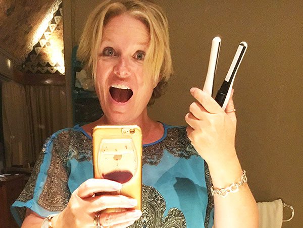 USB hair straighteners