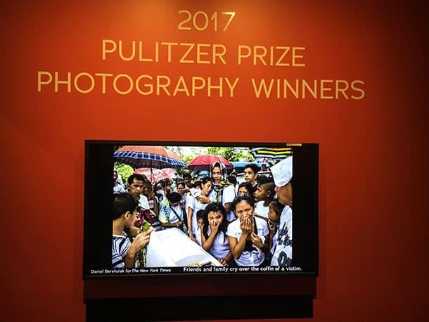 Newseum Pulitzer room