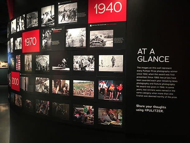 Newseum pulitzer room