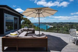 Luxury deck Waiheke