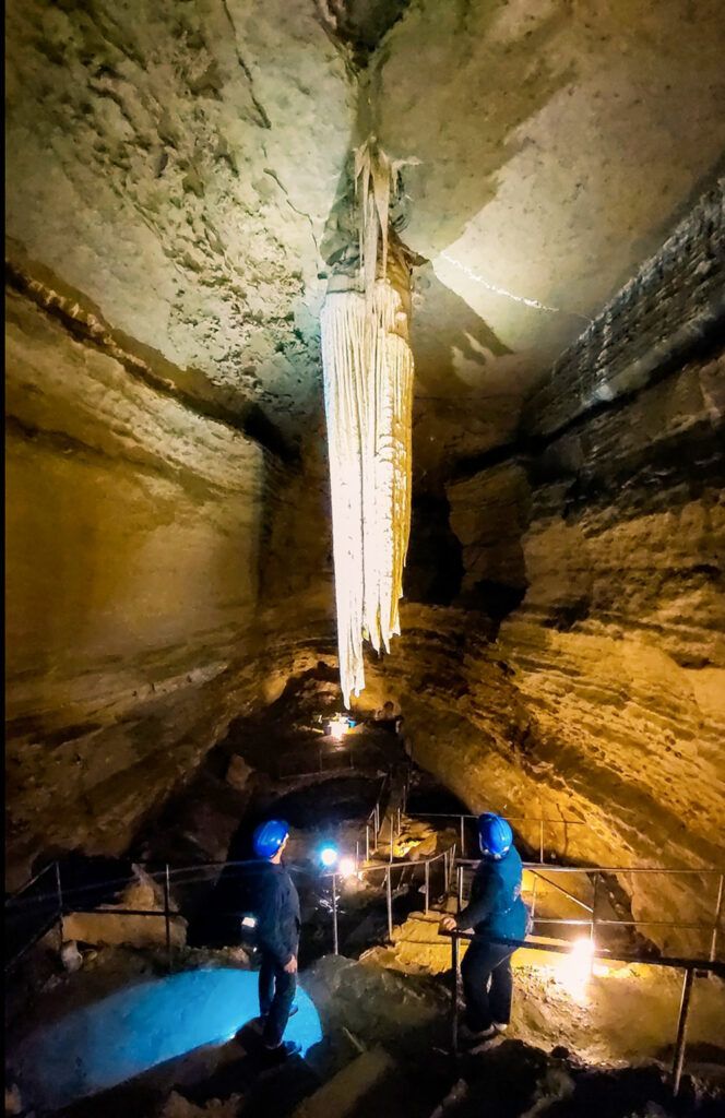 Doolin Cave stalactite