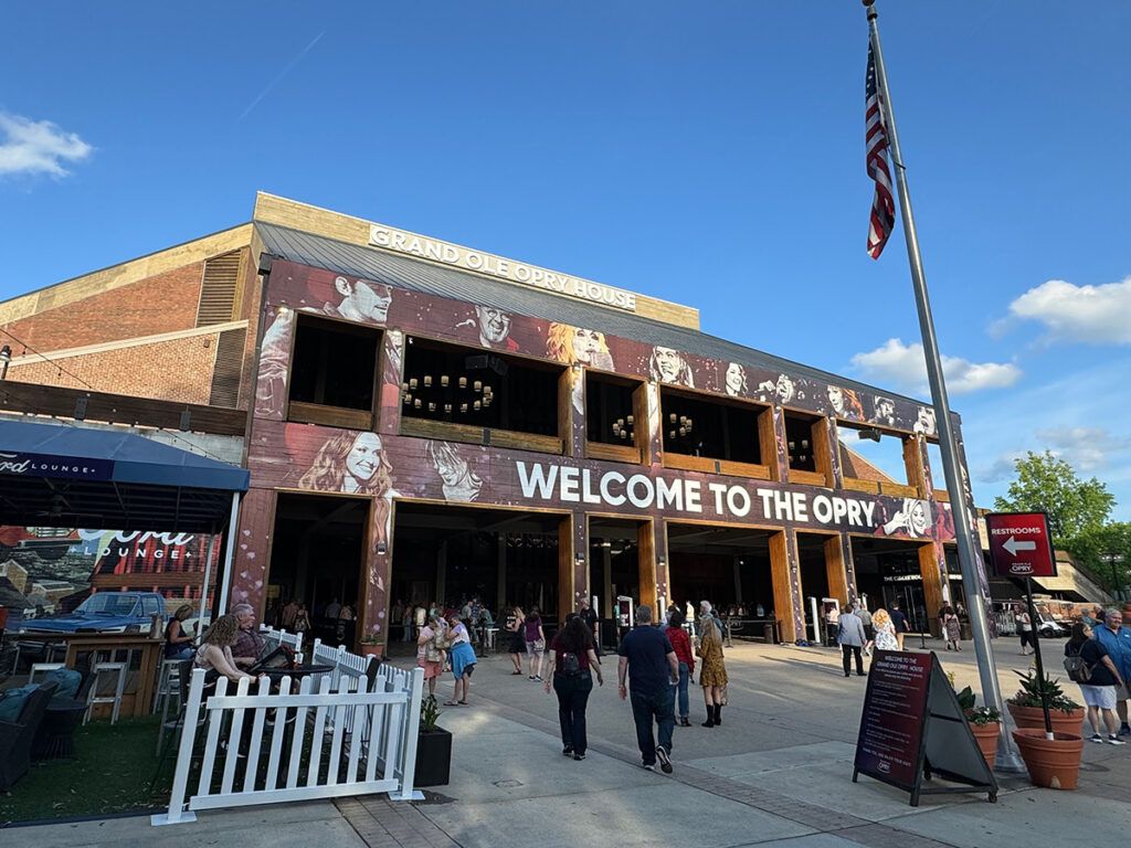 The Grand Ole Opry entrance