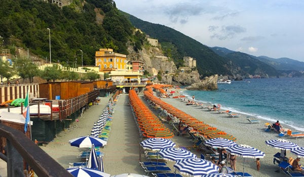 Monterosso beach Cinque Terre