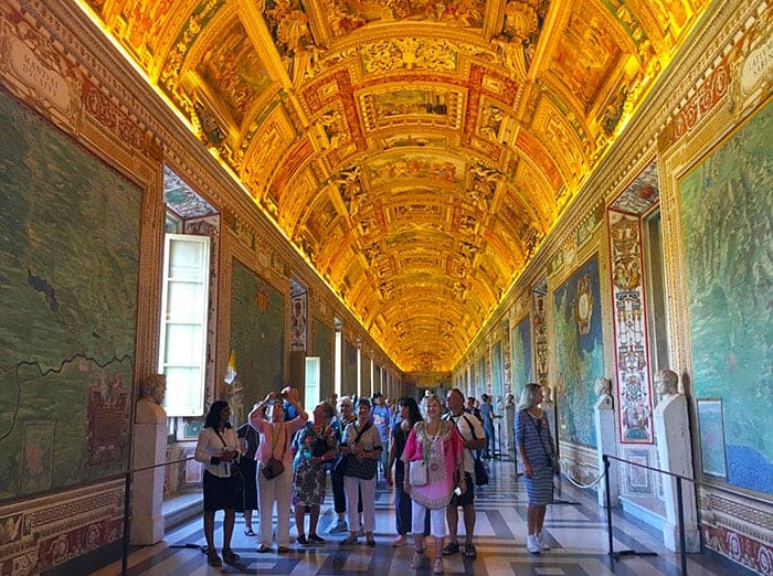 Visiting the Vatican Museums in Italy