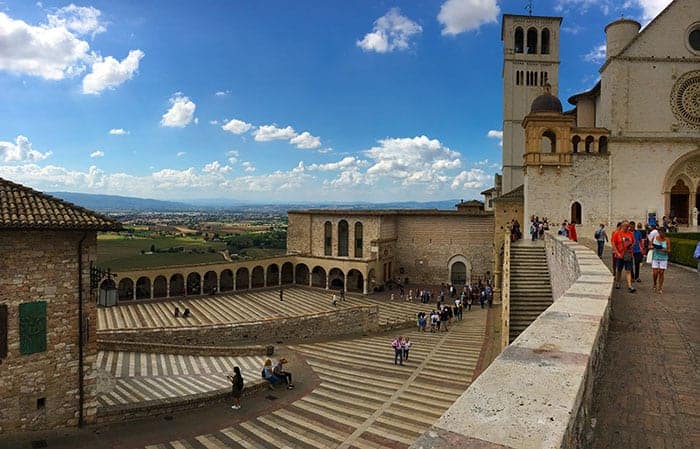 View of Assisi
