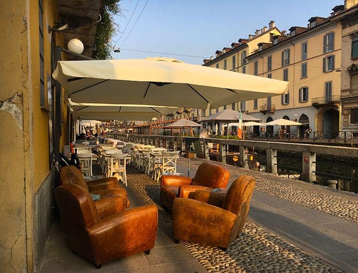Milan canal