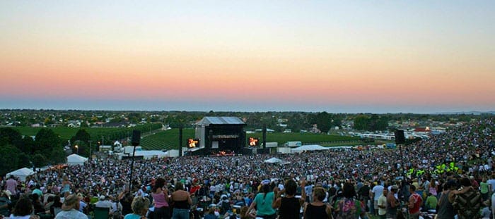 Mission winery concert