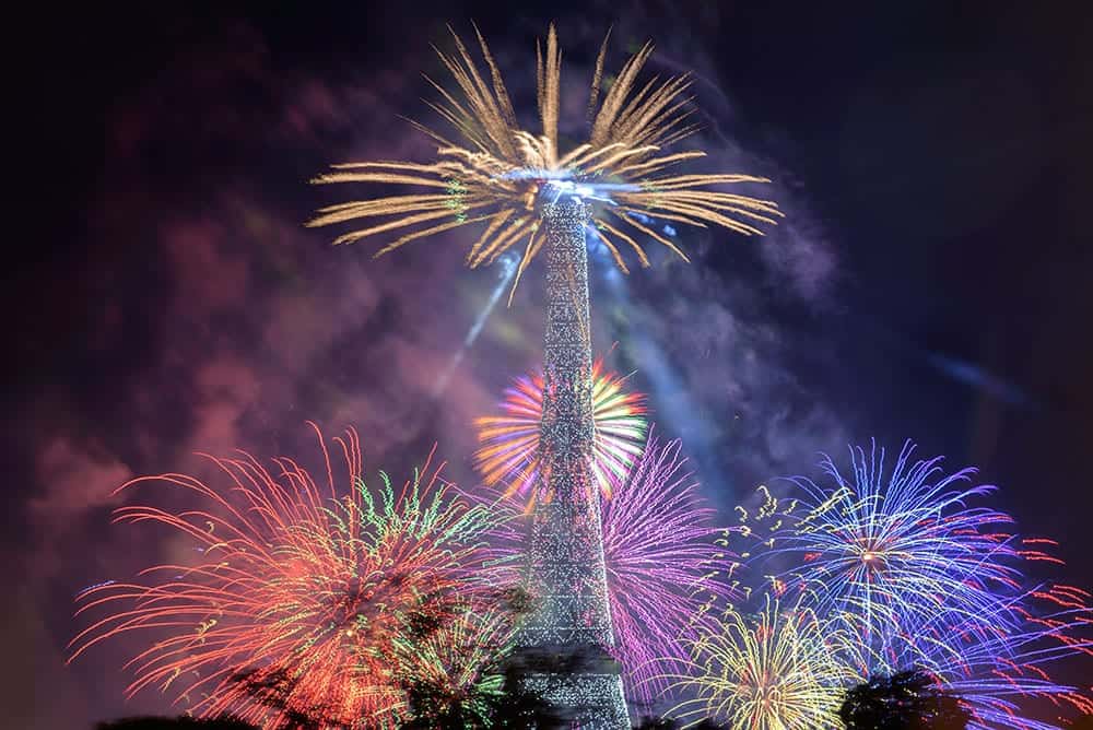 Bastille Day fireworks