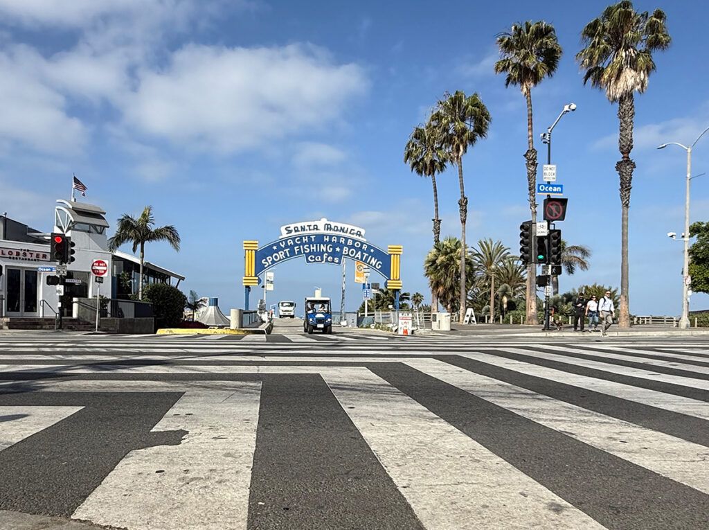 Santa Monica Pier Entrance