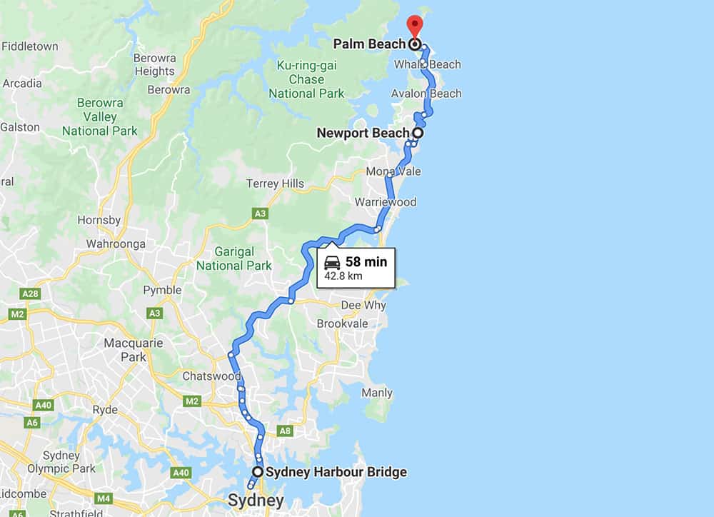 Palm Beach, Sydney an easy day trip Blogger at Large