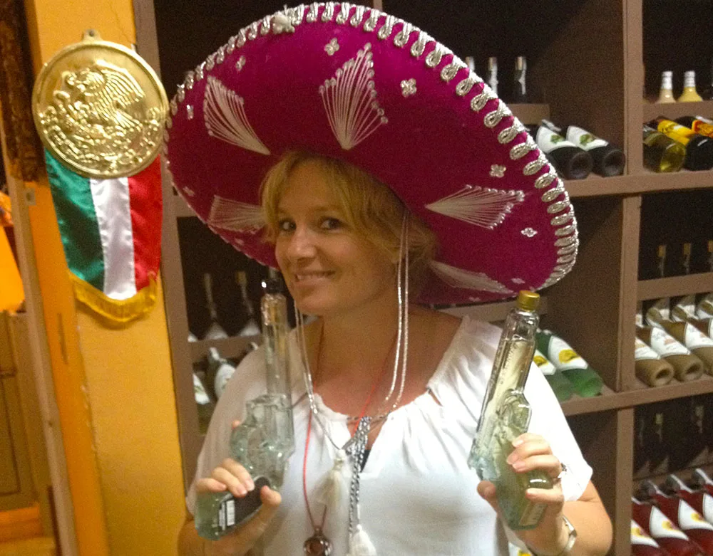 Megan in Mexico