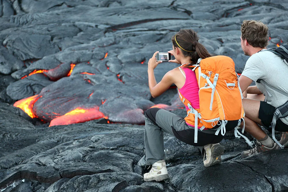 Kilauea volcano on the Big Island!