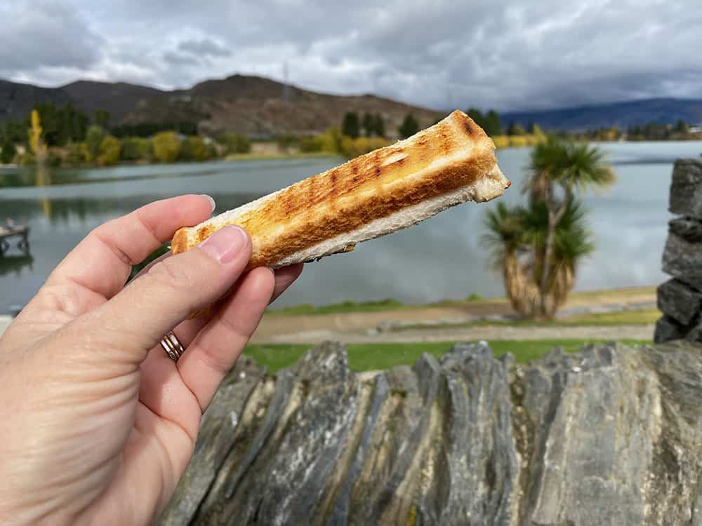 A classic cheese roll in Cromwell old town