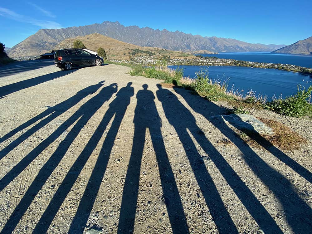 Shadows in Queenstown