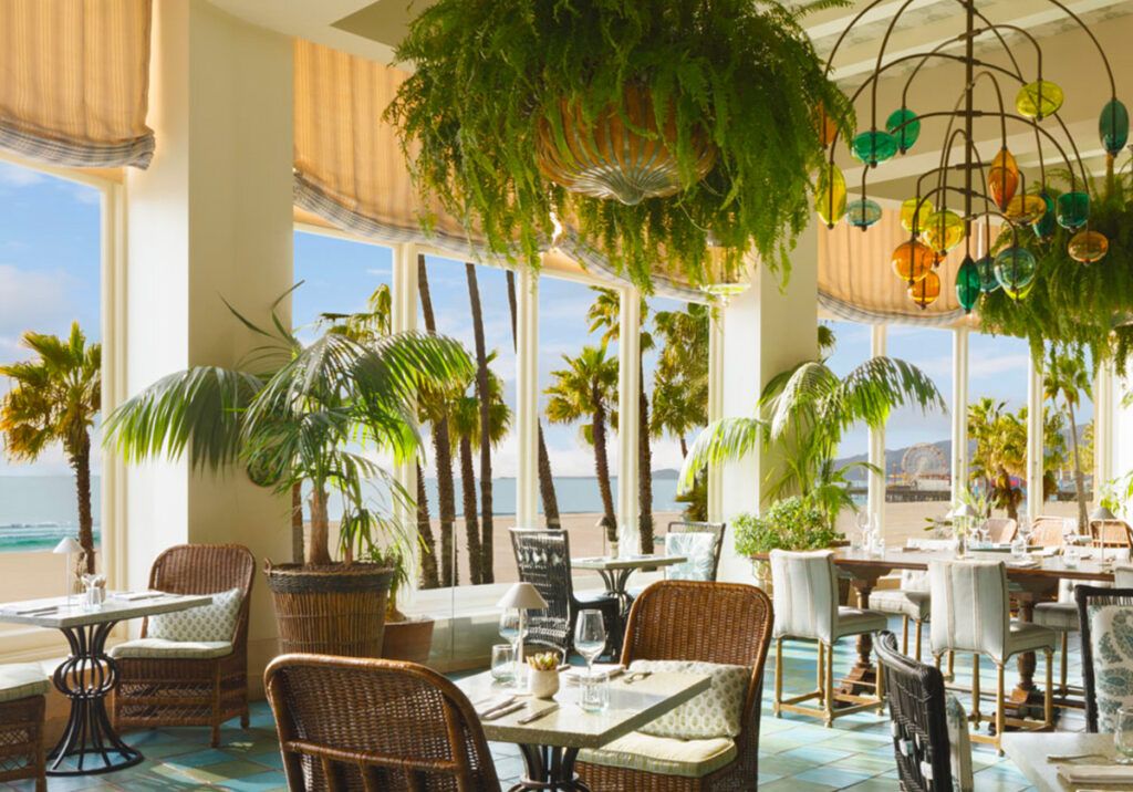 Terrazza Restaurant with sublime views at Casa del Mar