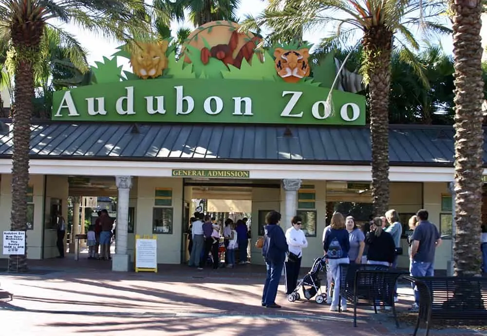 Audobon Zoo entrance