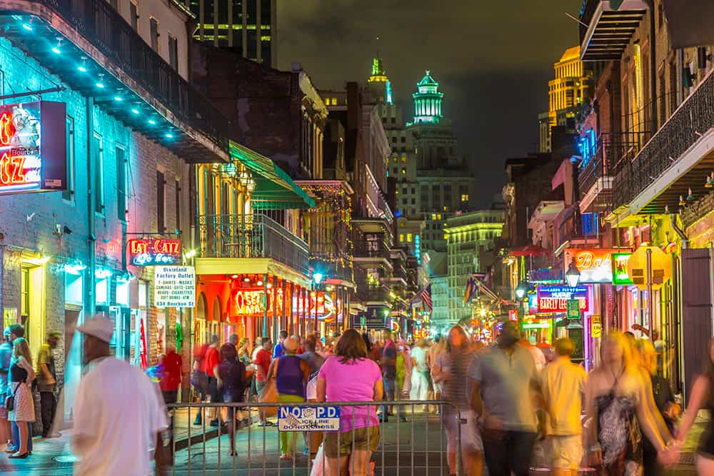 Bourbon Street, New Orleans