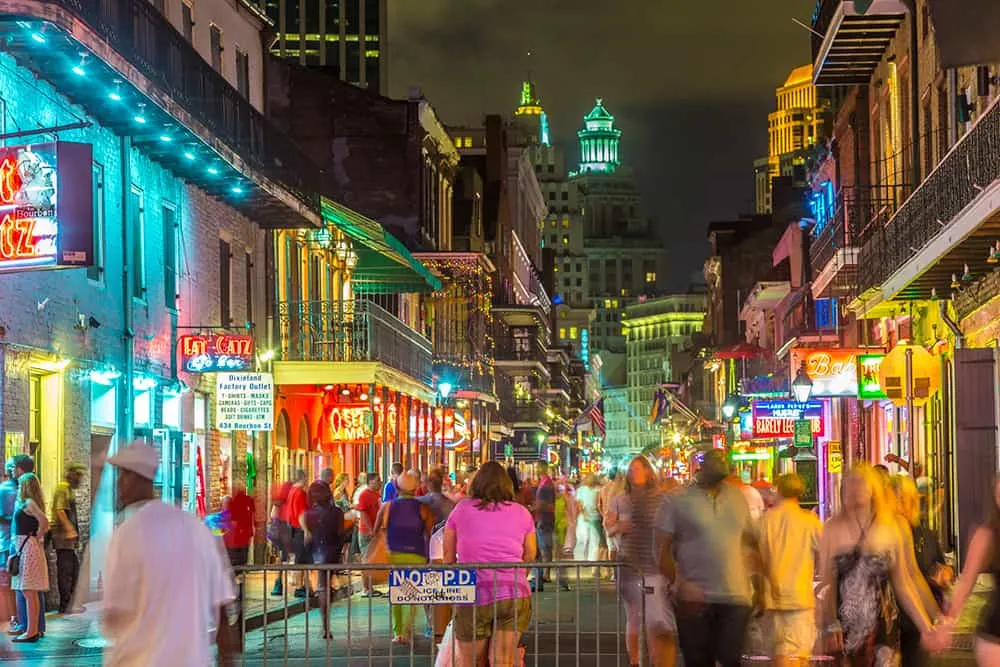 Bourbon Street, New Orleans