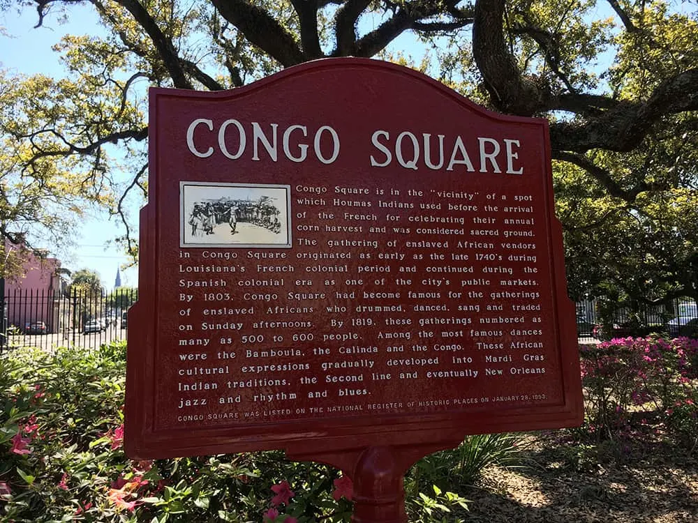 Congo Square - where jazz began