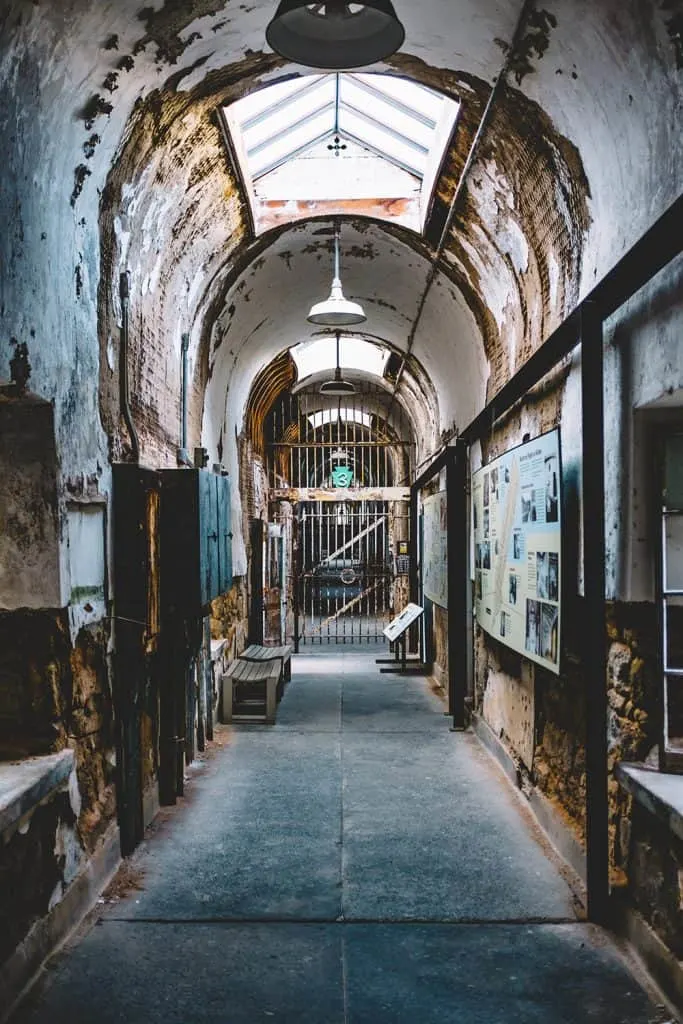 Inside the crumbling halls of Eastern State Penitentiary
