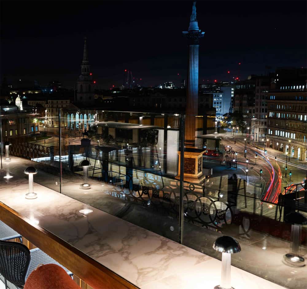 Rooftop London, Trafalgar Square