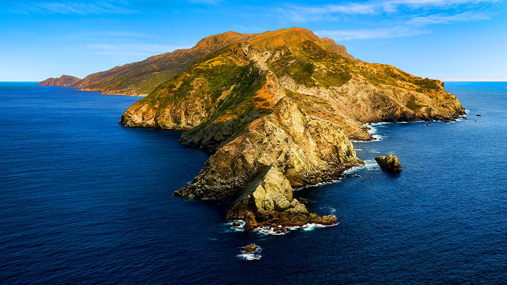 Catalina Island aerial pic