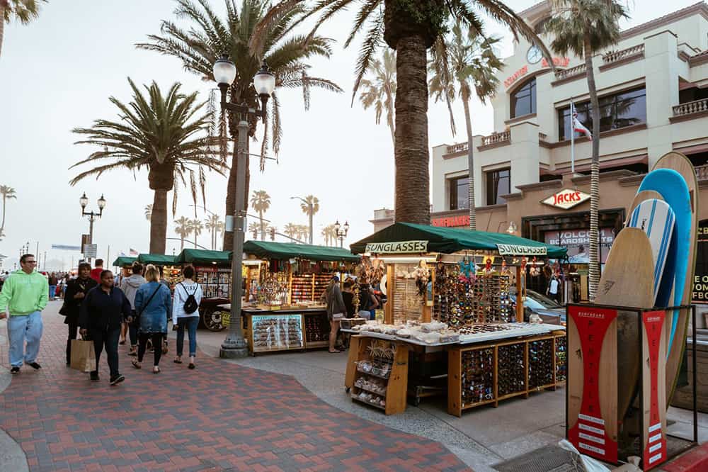 Shopping on Main Street, Huntington Beach