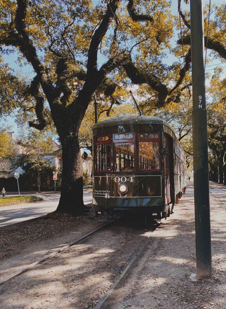 St Charles street car