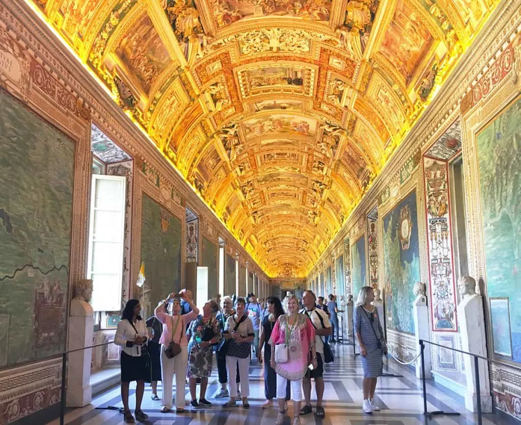 group tour at the Vatican Museums