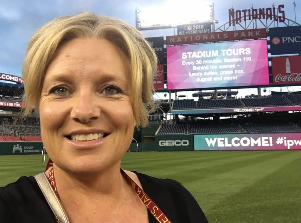 Selfie at Nationals Park, Washington DC