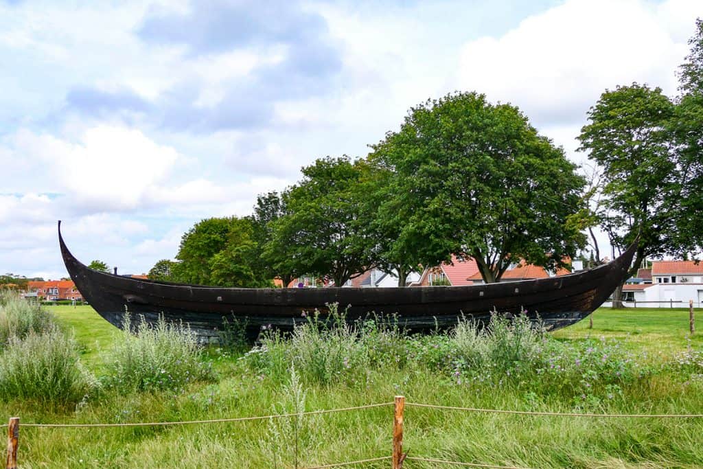 A viking ship in Roskilde
