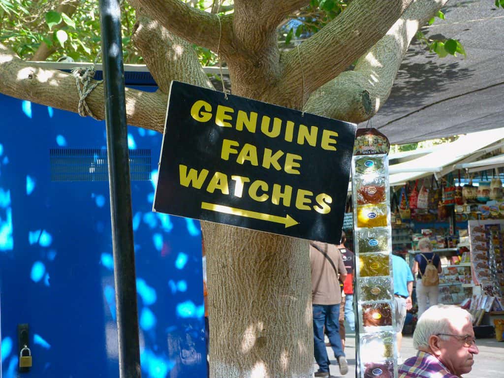 genuine fake watches