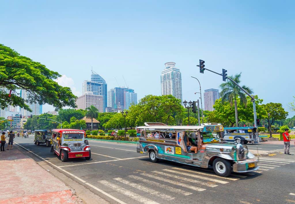 Jeepneys in Manila