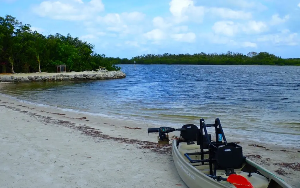 Key Largo Kampground beach